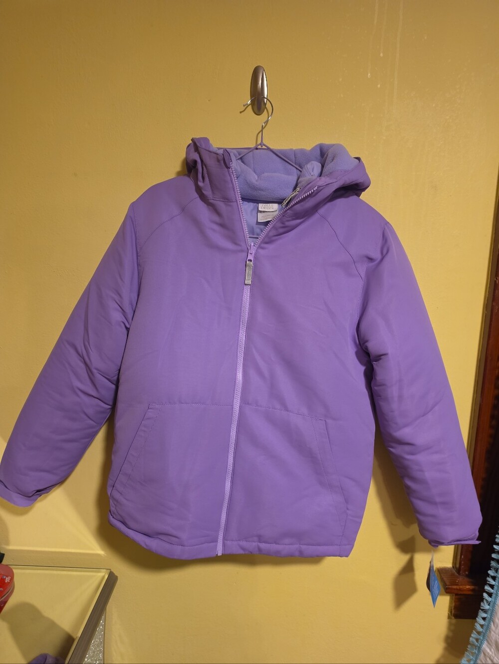 NWT Falls Creek Girls Size XL 3-in-1 Fall Jacket Winter Coat Light Purple Warm!